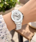 Longines White Date Dial Quartz