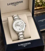 Longines White Date Dial Quartz - Image 3