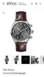 Tag Heuer Carrera Brown Chronograph - Image 3