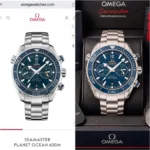 Omega Seamaster Planet Ocean Blue Dial - Image 2