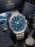 Omega Seamaster Planet Ocean Blue Dial - Image 3