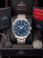 Omega Seamaster Planet Ocean Blue Dial - Image 4