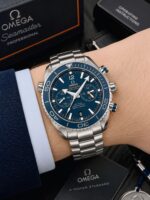 Omega Seamaster Planet Ocean Blue Dial