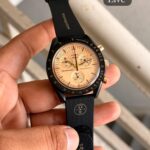 Omega Swatch Speedmaster Champagne Dial