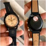 Omega Swatch Speedmaster Champagne Dial - Image 5