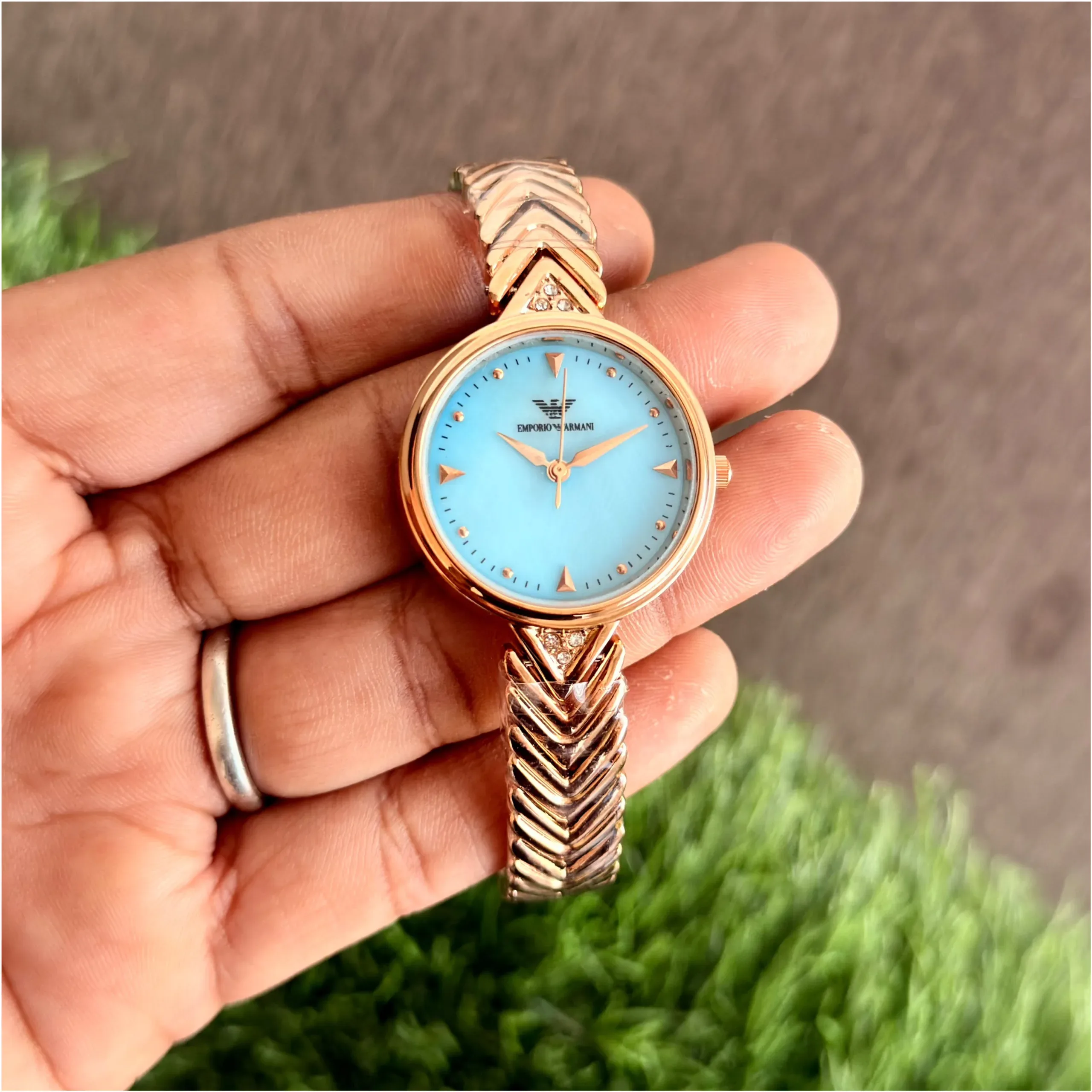 Emporio Armani Turquoise Dial - Image 1