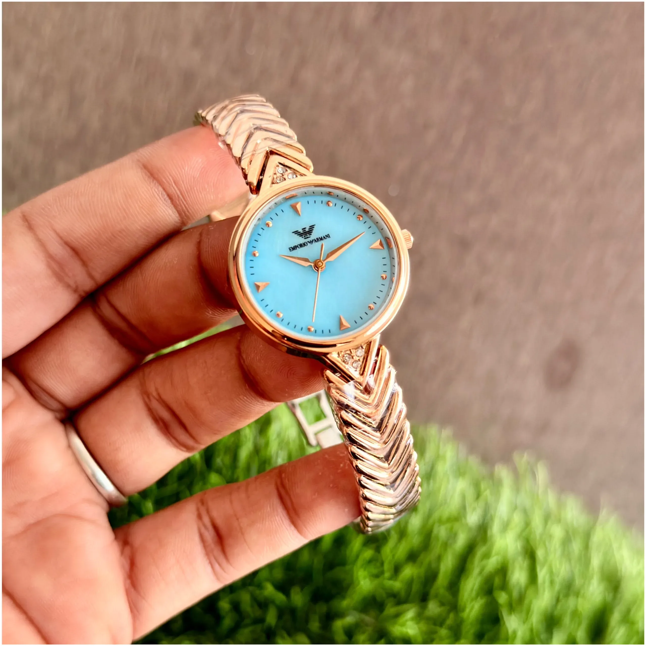 Emporio Armani Turquoise Dial - Image 2