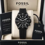 Fossil Bannon BQ2494 Black Chrono - Image 4