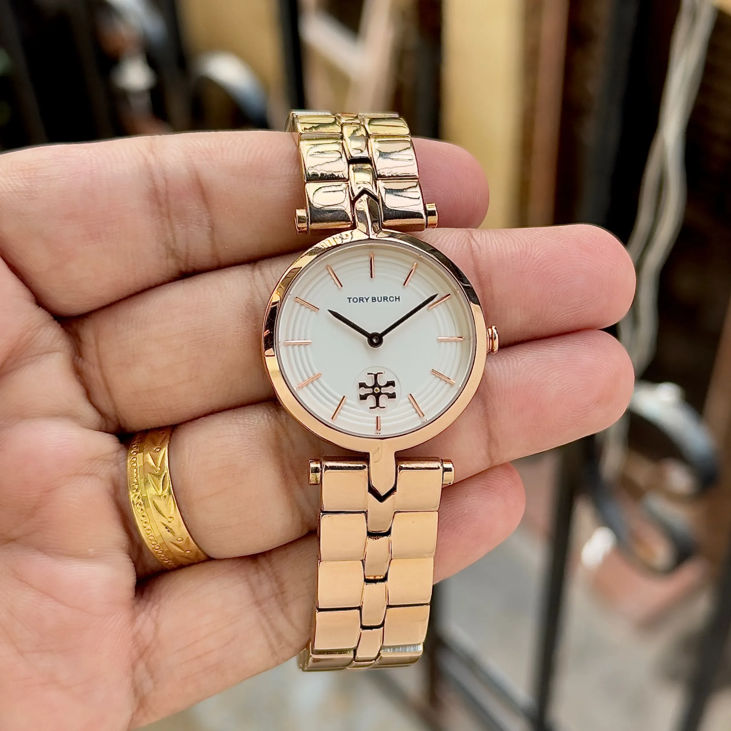 Tory Burch Kira Series White Dial - Image 2