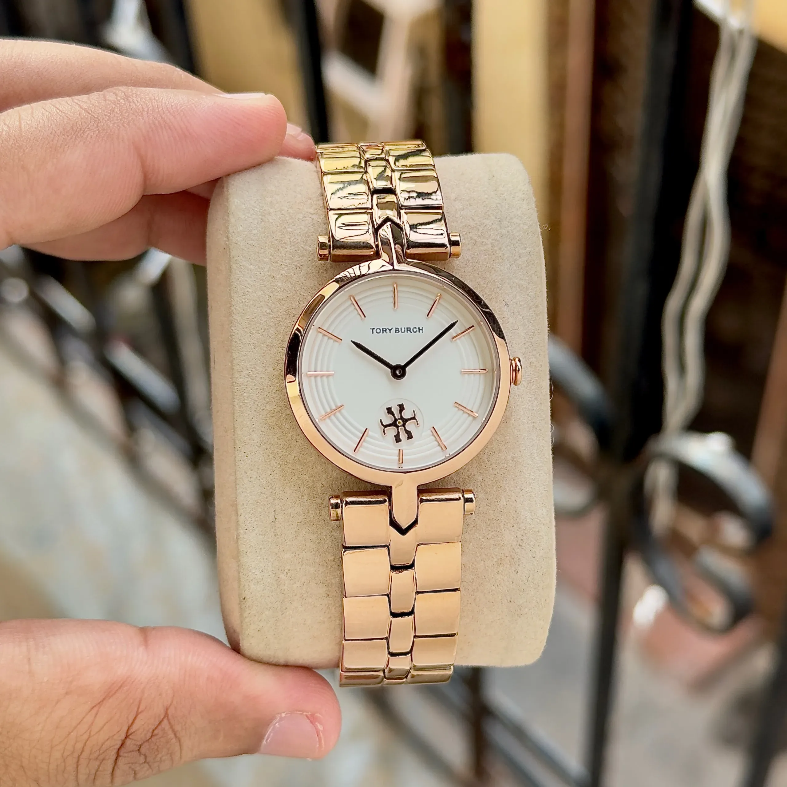 WhatsApp Image 2026-10-08 at 1.14.04 AM Tory Burch Kira Series White Dial - Image 1