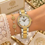 Versace Reve Series White Textured Dial - Image 5