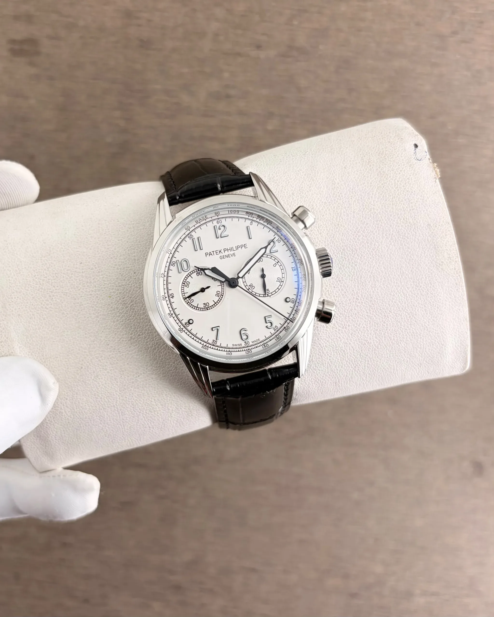 Patek Philippe White Chrono Dial Automatic - Image 3