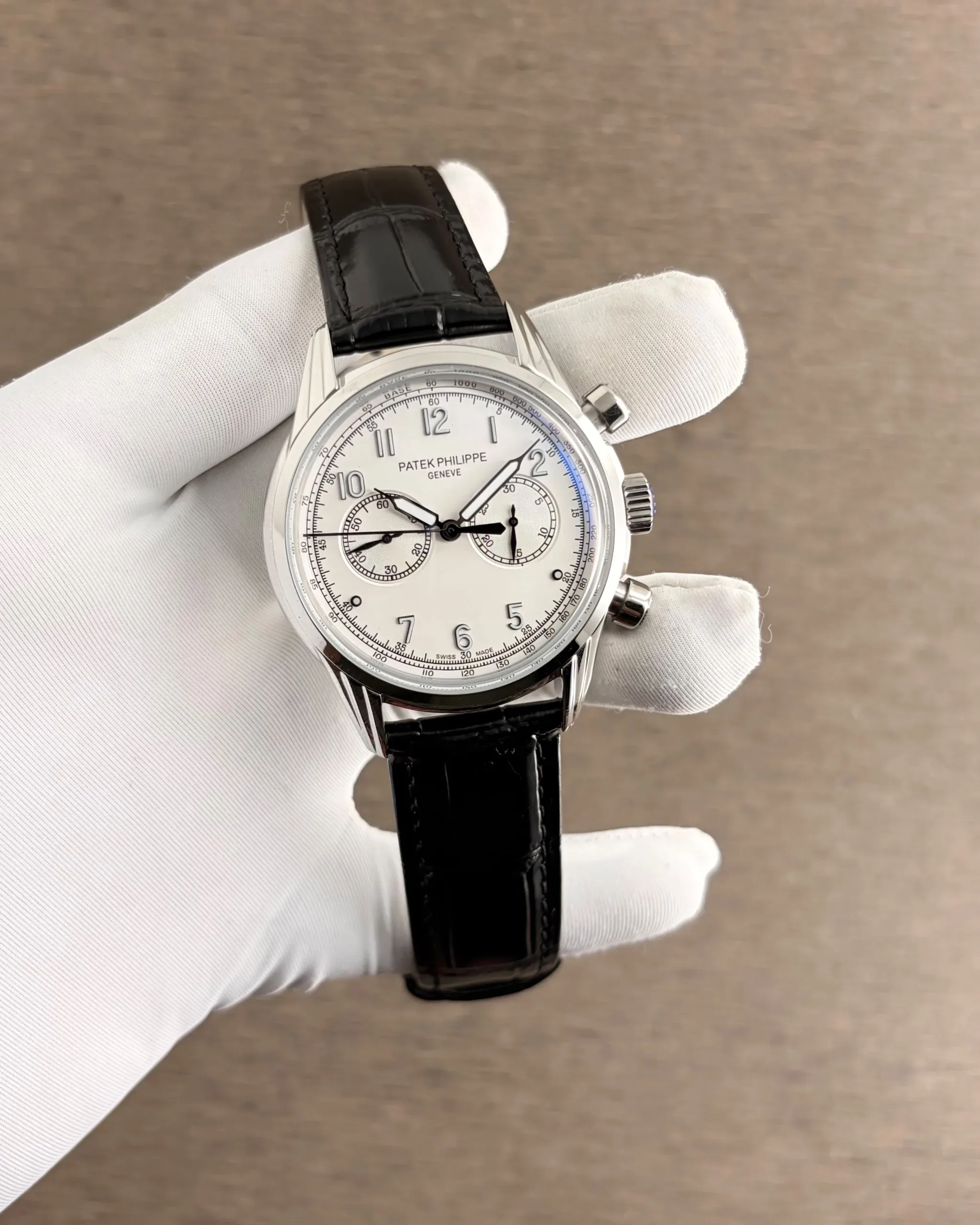 Patek Philippe White Chrono Dial Automatic - Image 1