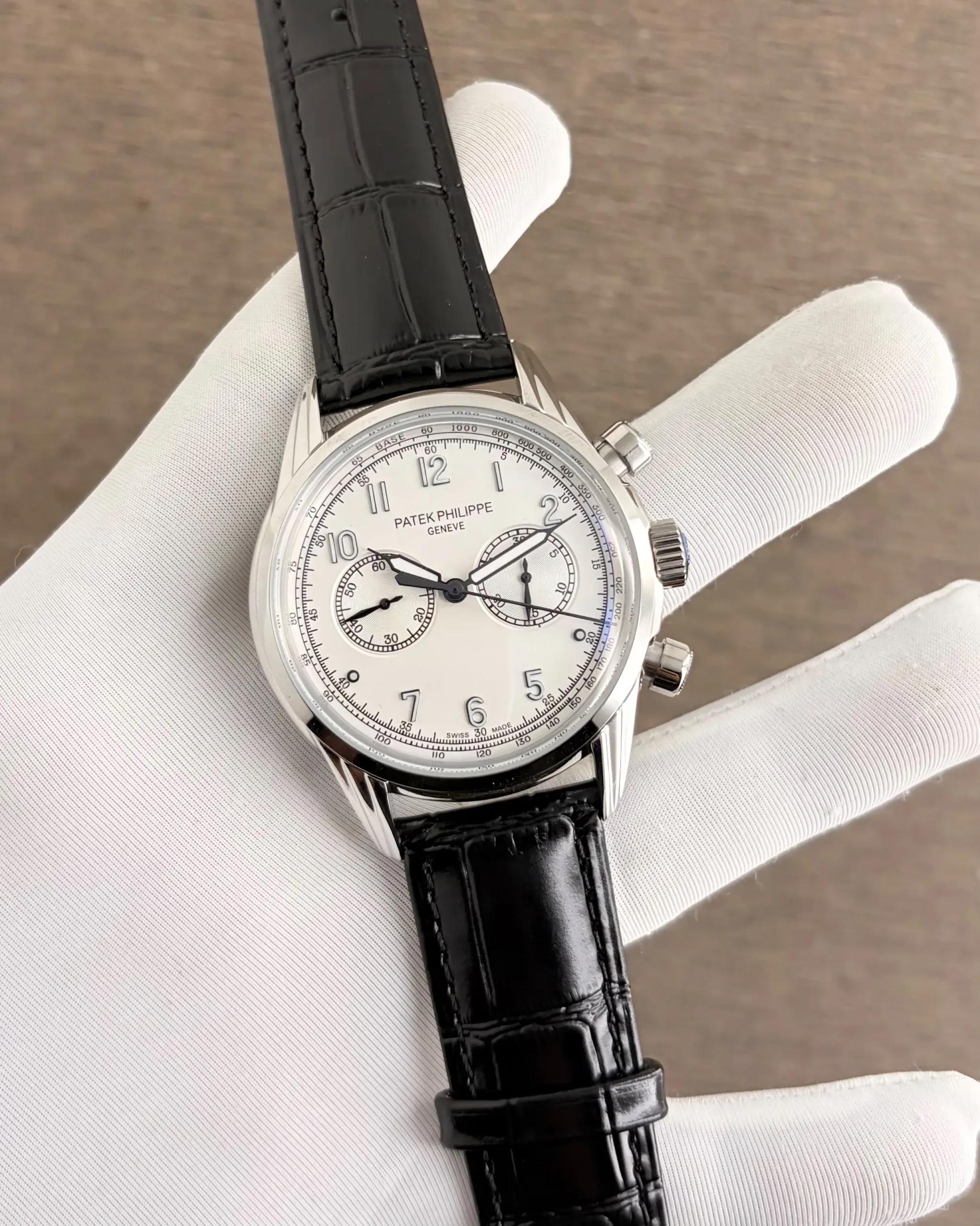 Patek Philippe White Chrono Dial Automatic - Image 5