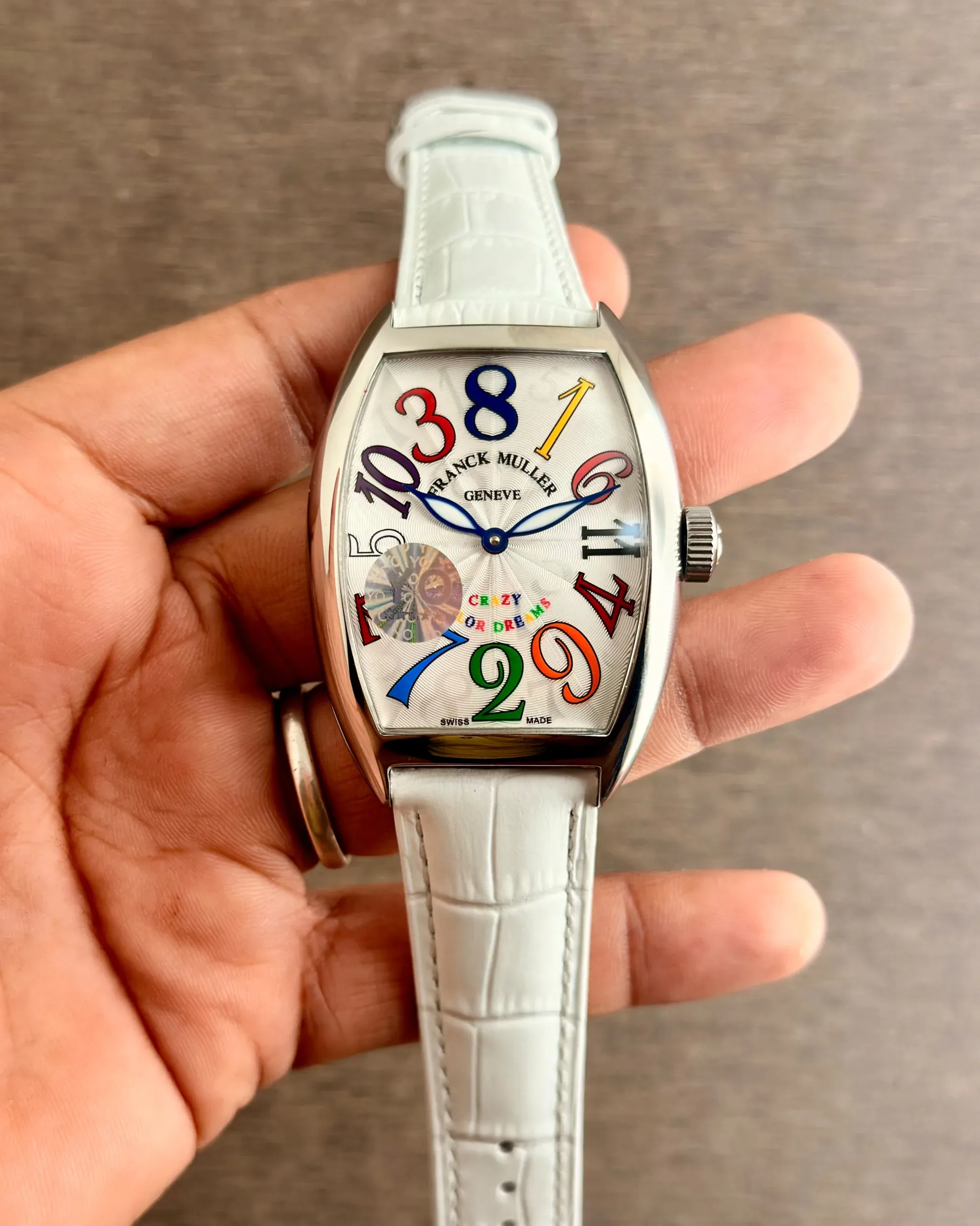 WhatsApp Image 2026-10-08 at 1.18.48 AM (1) Frank Muller Geneve White Automatic - Image 1