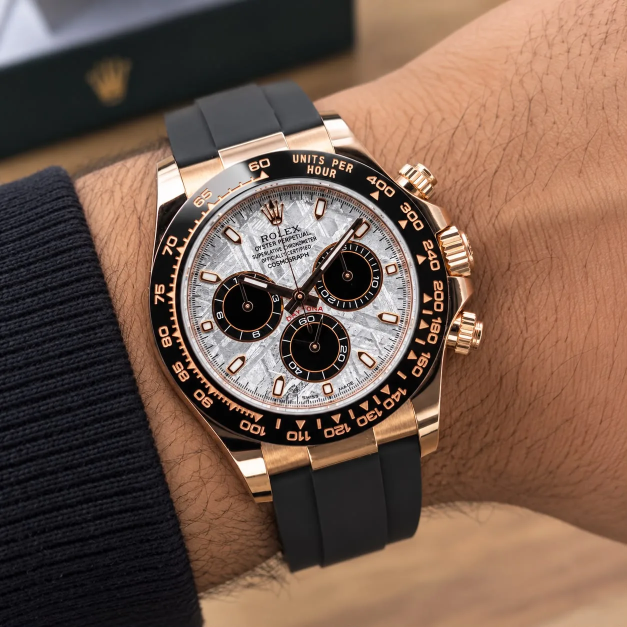 WhatsApp Image 2026-10-08 at 1.19.14 AM Rolex Cosmograph Daytona White meteorite dial - Image 1