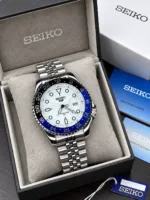 Seiko Silver White Dial Quartz - Image 3