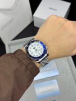 Seiko Silver White Dial Quartz - Image 2