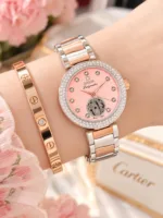 Omega Ladymatic Pink Dial - Image 3