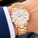 Fossil Rosegold Quartz Chronograph