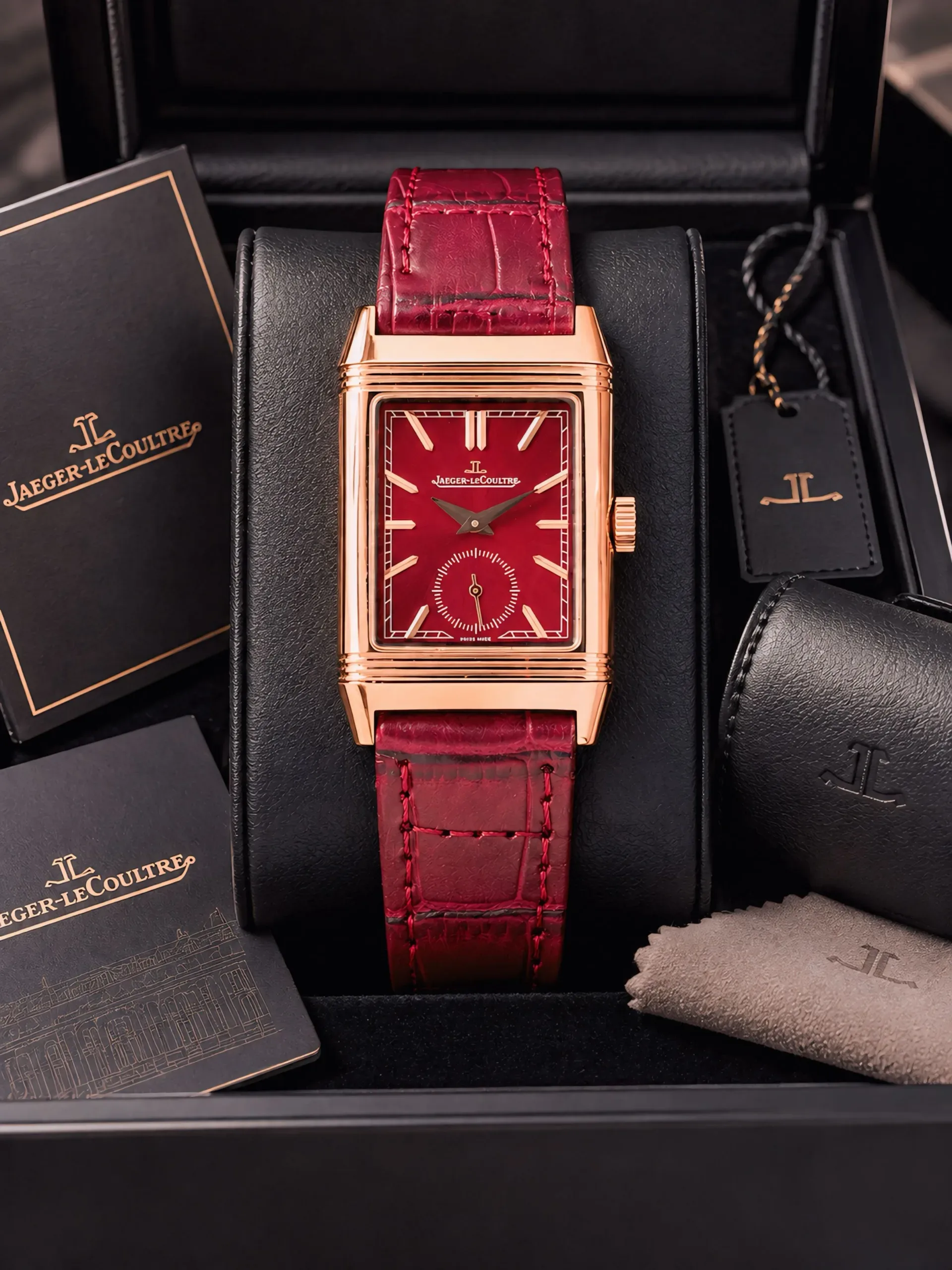 Jaeger-LeCoultre Reverso Red Dial - Image 2