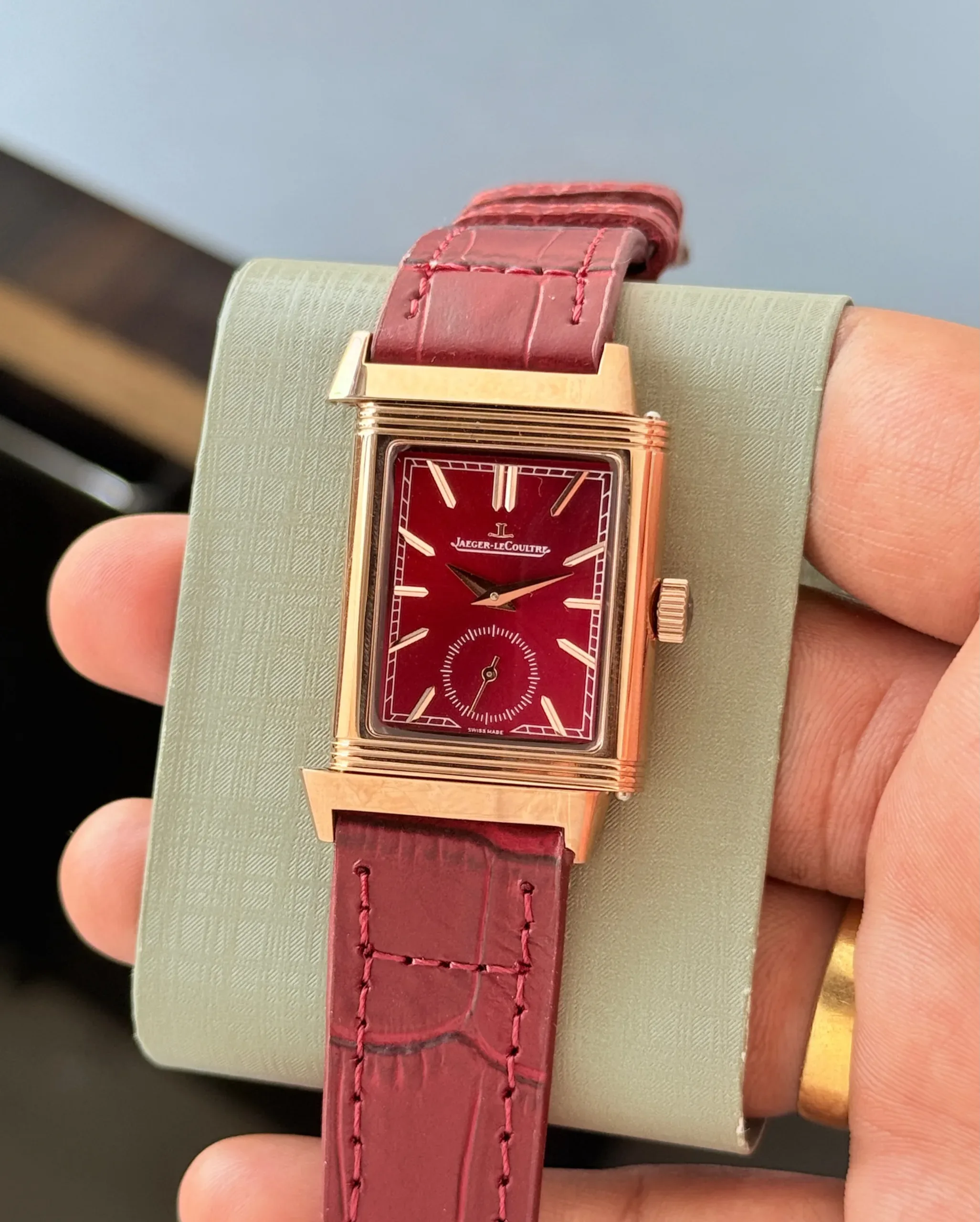 Jaeger-LeCoultre Reverso Red Dial - Image 4