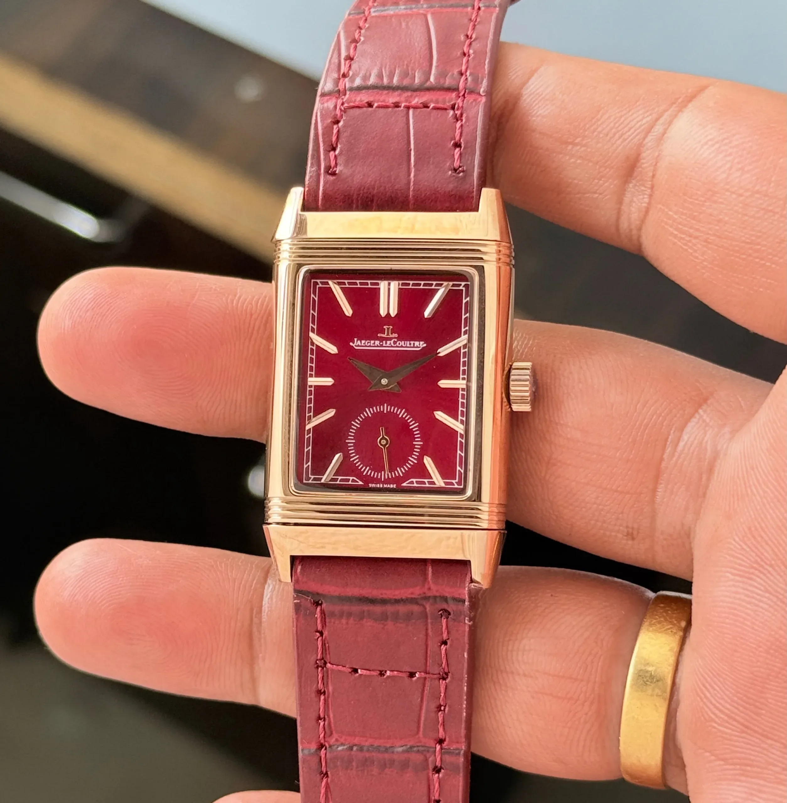 Jaeger-LeCoultre Reverso Red Dial - Image 6