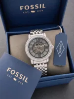 Fossil 35mm Silver Skeleton Dial - Image 2