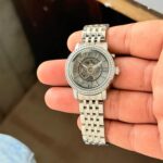 Fossil 35mm Silver Skeleton Dial