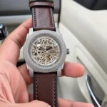 Fossil Brwon Skeleton Dial Automatic - Image 3