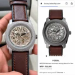 Fossil Brwon Skeleton Dial Automatic - Image 6