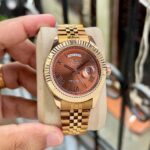 Seiko Day Date Brown Sunburst Dial - Image 3