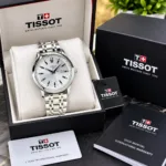Tissot Day-Date Quartz white Dial - Image 2