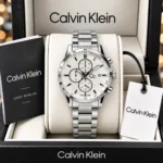 Guess Bold Silver Chronograph Sporty Dial - Image 3
