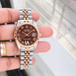 Rolex Datejust 31 Burgundy Patent dial