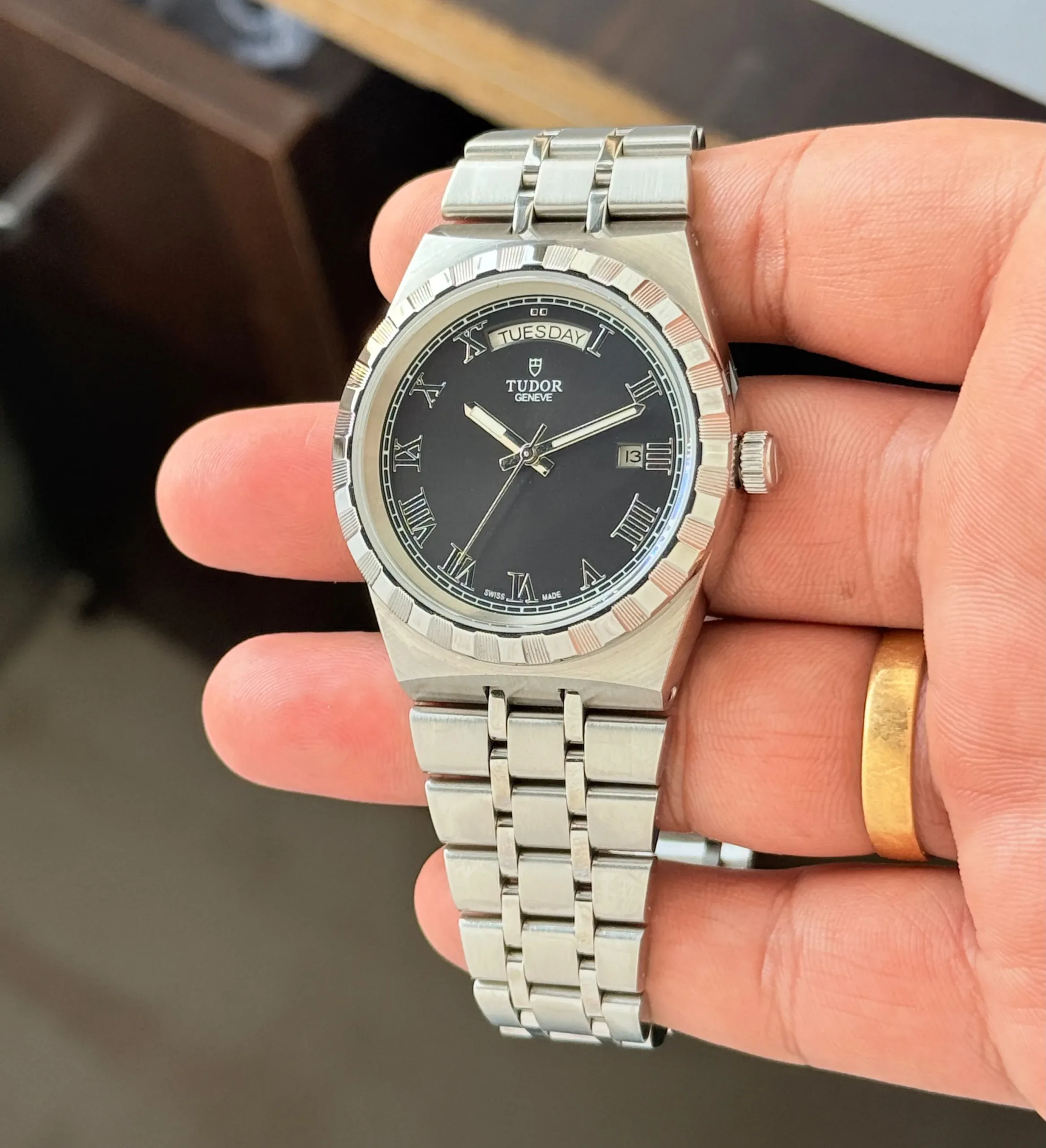 Tudor Day-Date Royal Black Dial Automatic - Image 1
