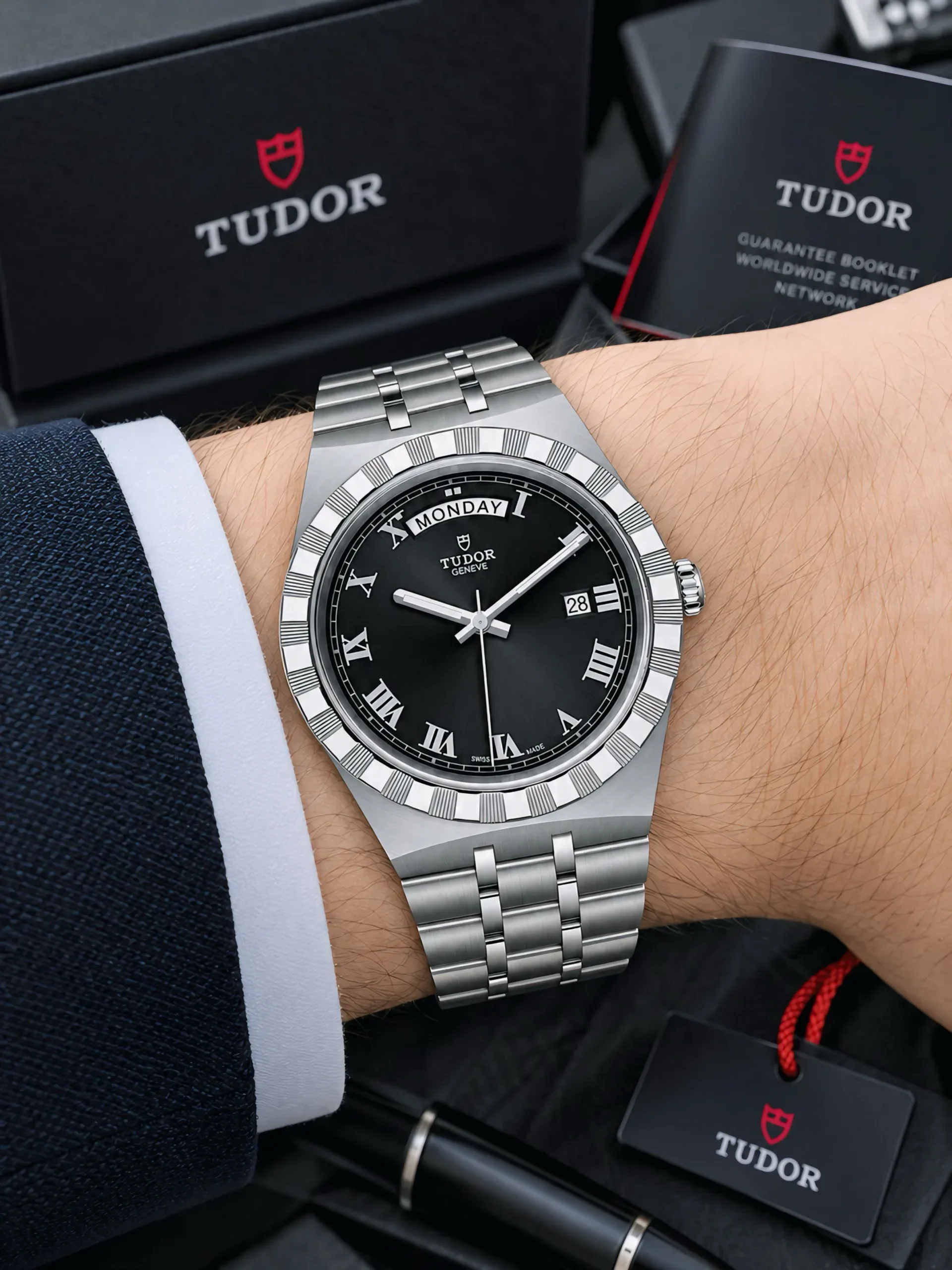 Tudor Day-Date Royal Black Dial Automatic - Image 5