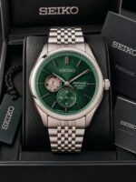 Seiko Presage Open Heart Green Dial - Image 3