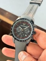Emporio Armani Sportivo Black Chronograph - Image 4