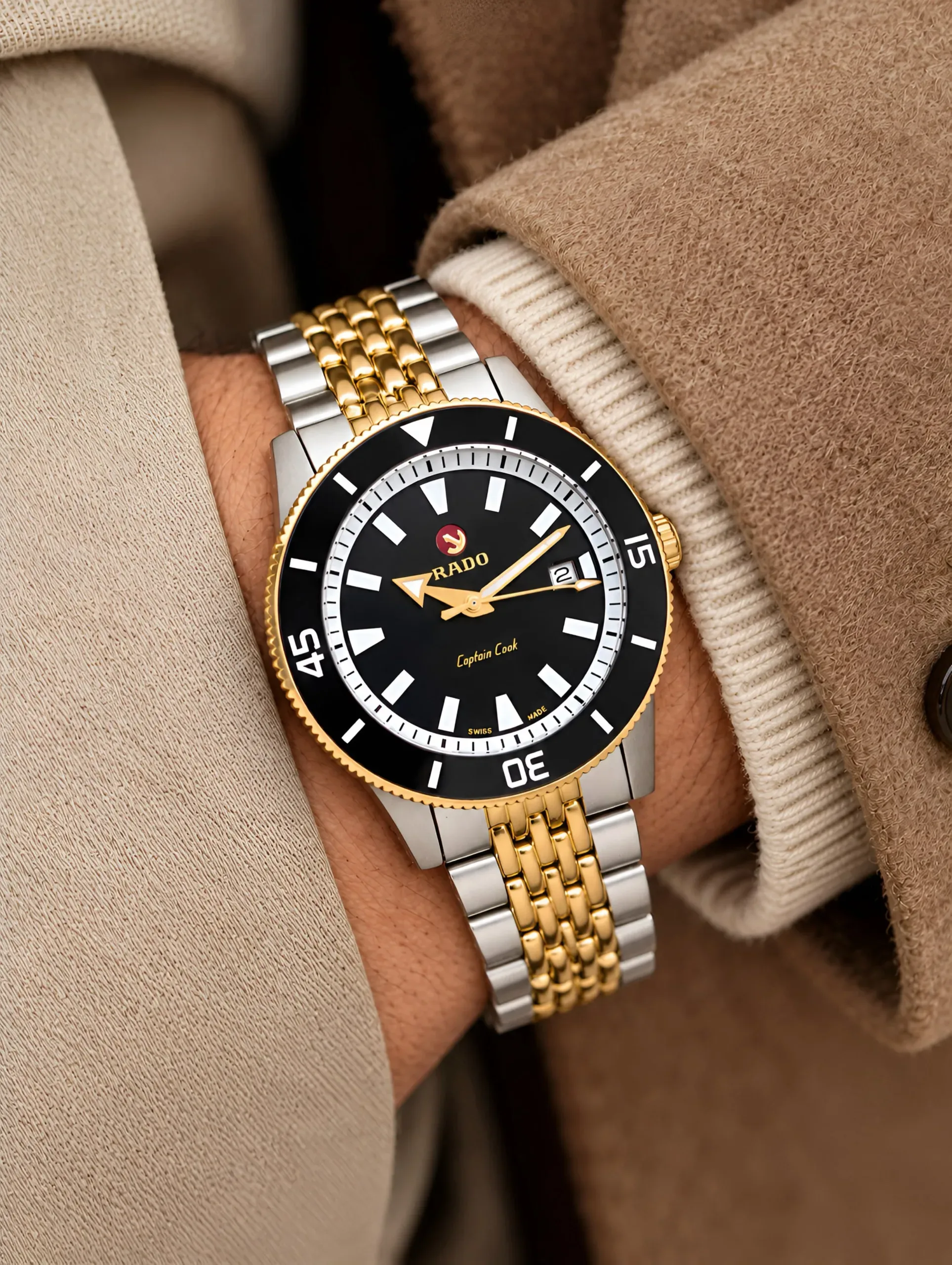 Rado Captain Cook 41mm Black Dial - Image 4
