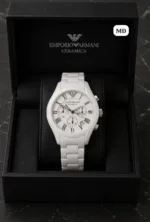 Emporio Armani White Ceramic 44mm - Image 3