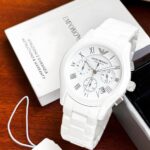 Emporio Armani White Ceramic 44mm