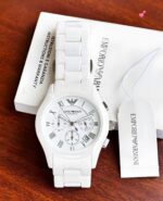 Emporio Armani White Ceramic 44mm - Image 4