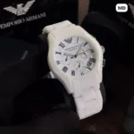 Emporio Armani White Ceramic 44mm - Image 5