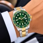 Rolex Submariner Green Sunray Dial - Image 4