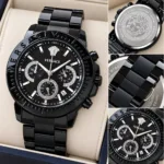 Versace 43mm Black Dial Chronograph - Image 4