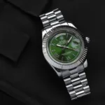 Rolex Oyster Perpetual Green Dial - Image 3