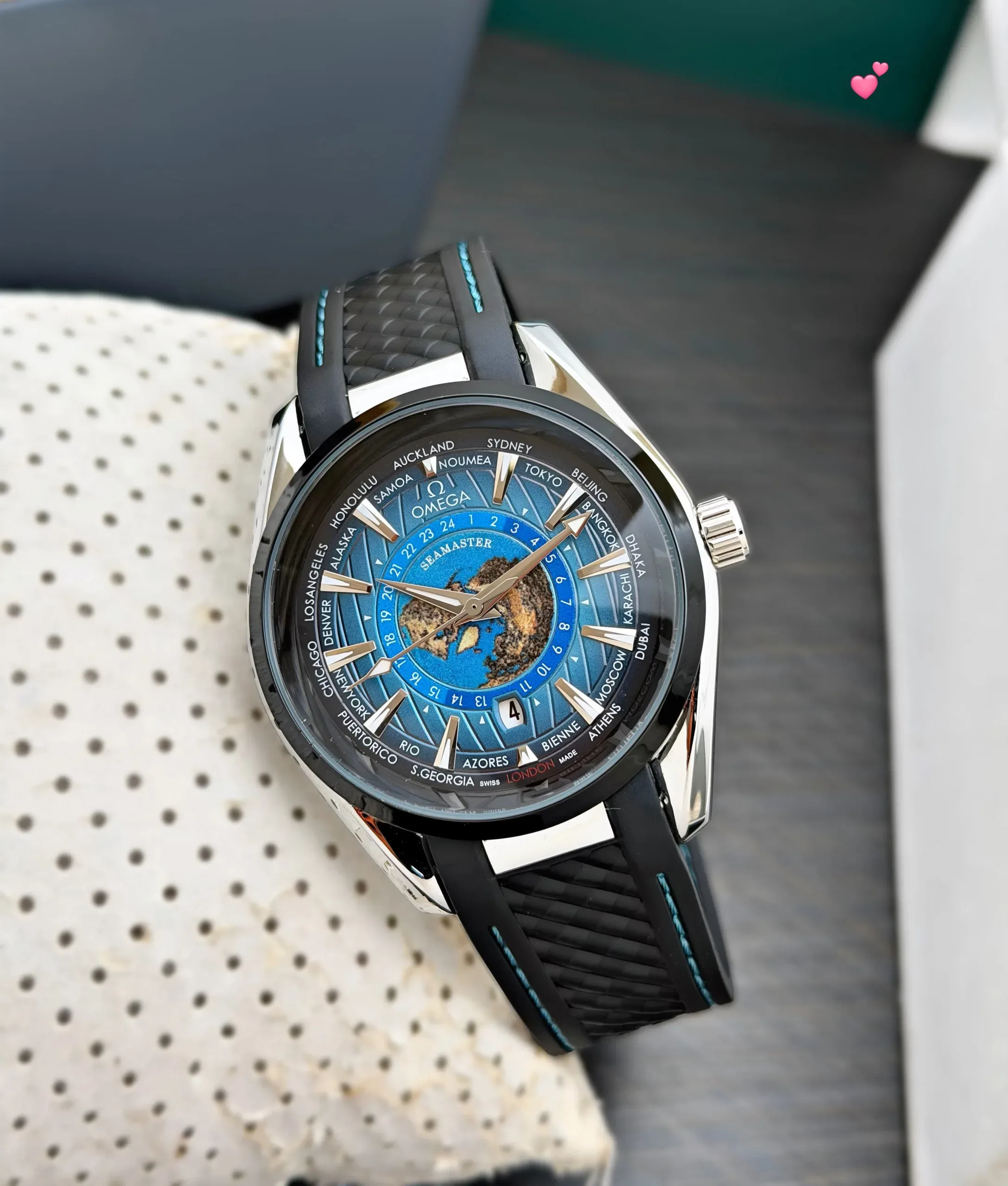 Omega Aquaterra Worldtimer 43mm - Image 2