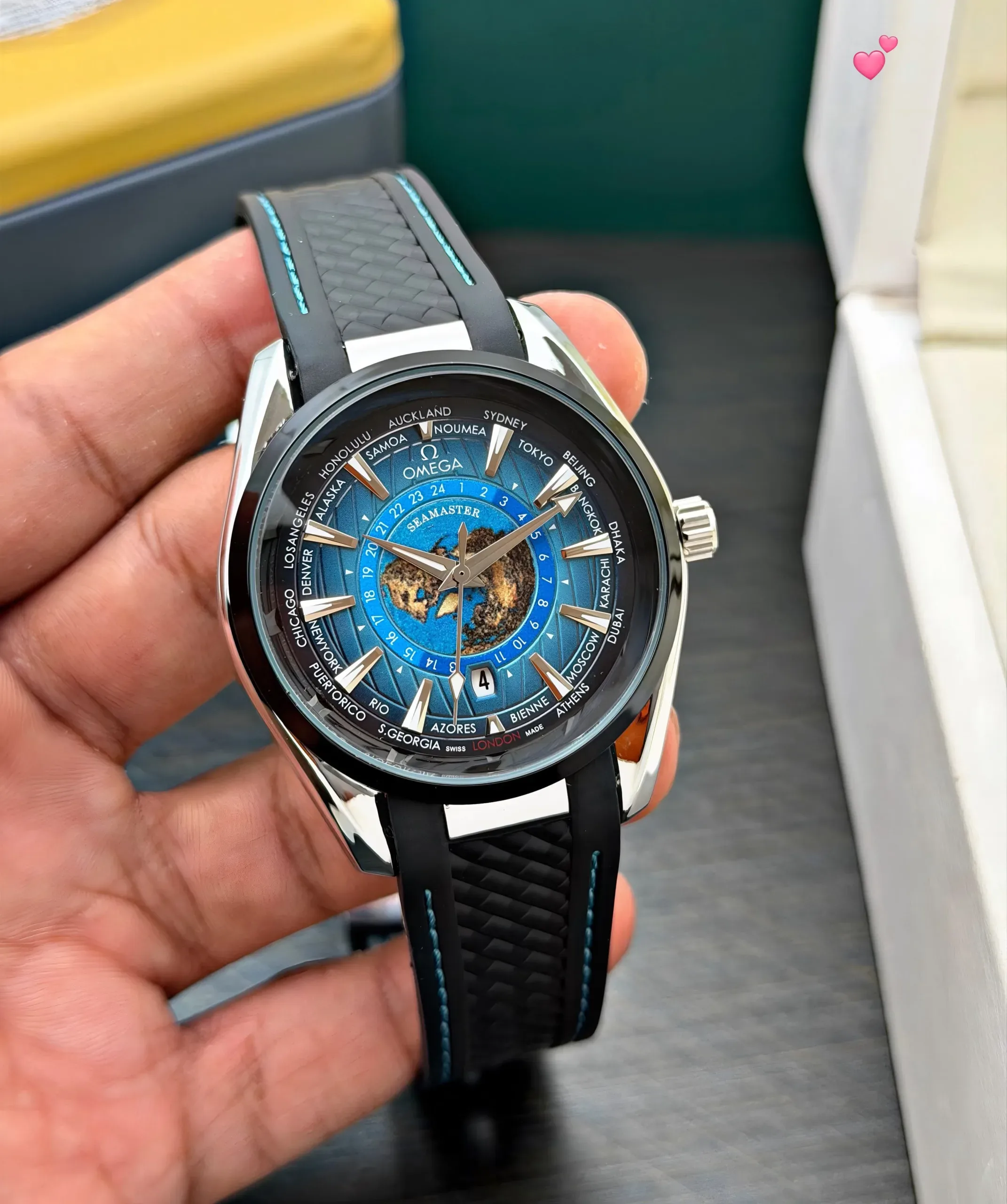 Omega Aquaterra Worldtimer 43mm - Image 1