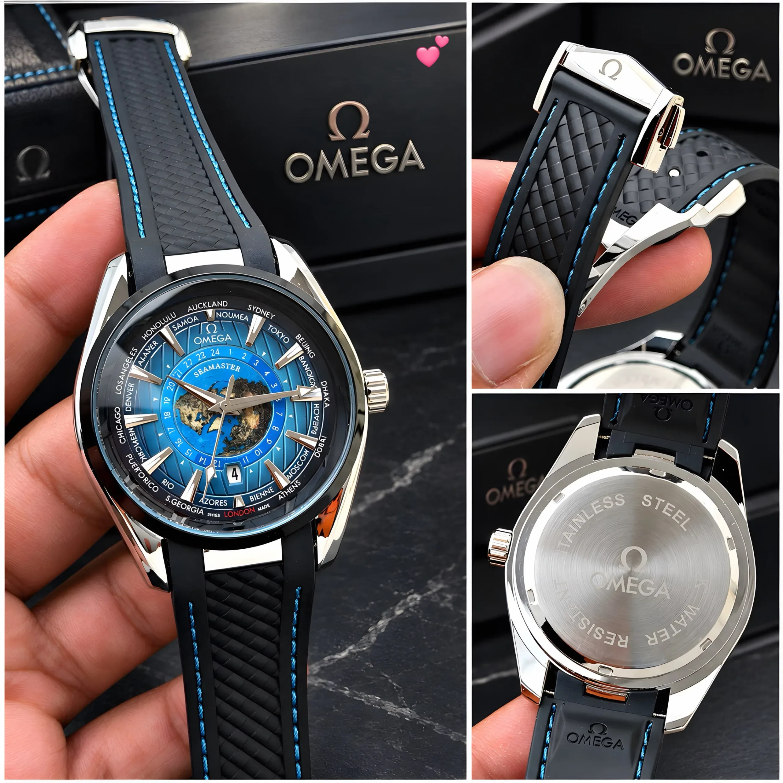 Omega Aquaterra Worldtimer 43mm - Image 5